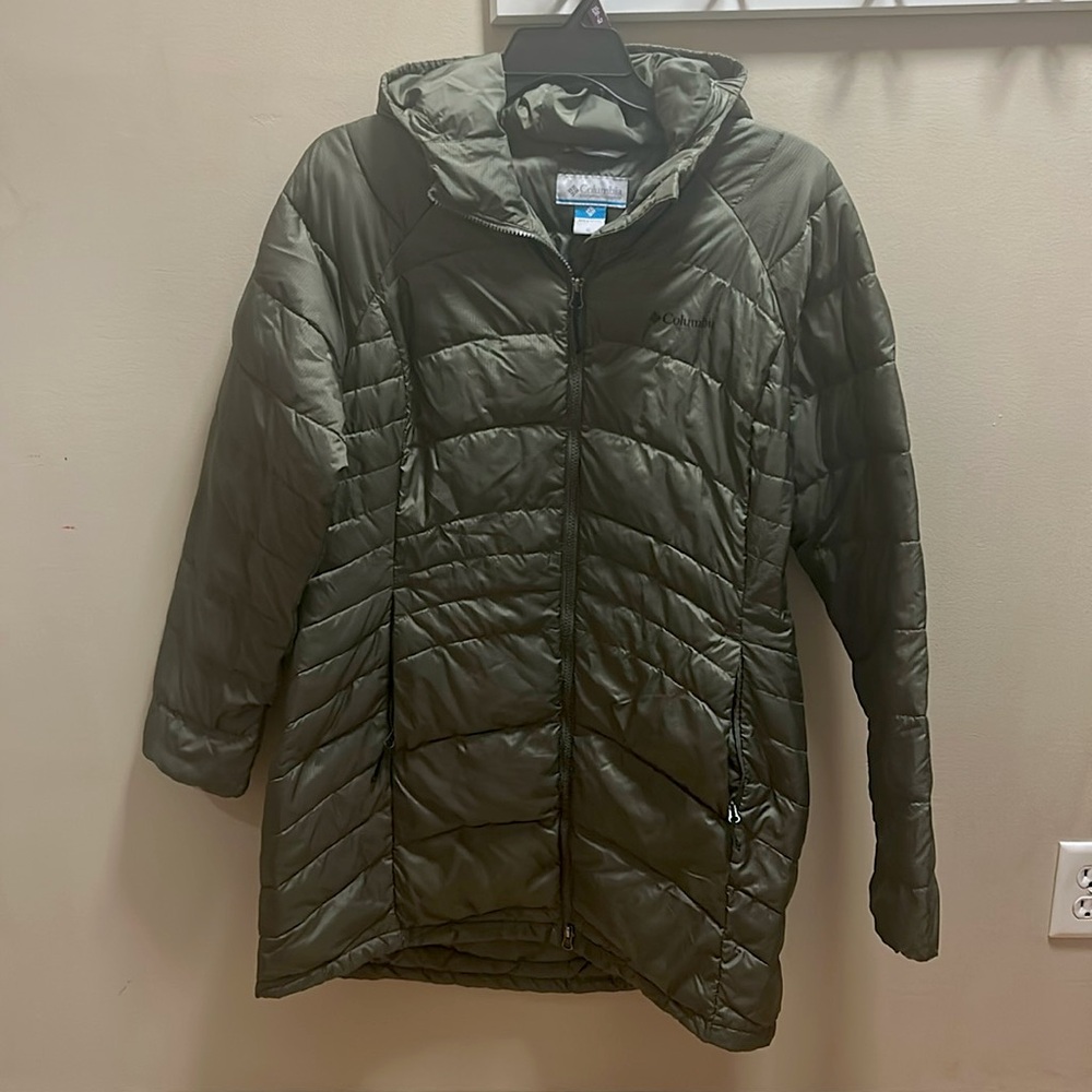 Columbia Quilted Jacket in Khaki